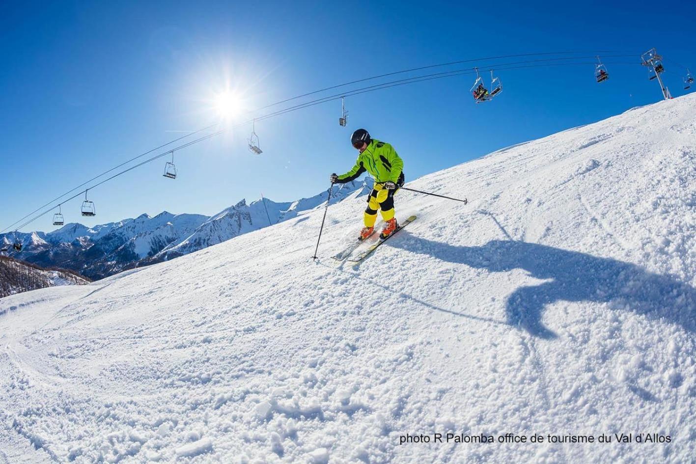 Studio Chaleureux A La Foux D'Allos Exteriör bild